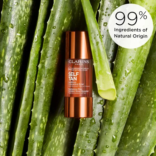 Vista 6 de Clarins Potenciador facial autobronceador Gotas autobronceadoras para mezclar la cara con crema hidratante Natural, de larga duración, sin