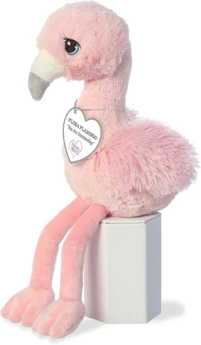 Vista 5 de Aurora Adorable Precious Moments Flora Flamingo - Juguete conmovedor para reconfortar a los niños - para regalos sentimentales, cumpleaños