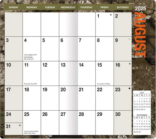 Vista 5 de TURNER LICENSING Realtree 2025 - Planificador de dos años - PF (25998161228)