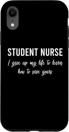 Vista 25 de I Gave Up My Life Student Nurse Sayings Quotes Nursing Gift Case for iPhone 17