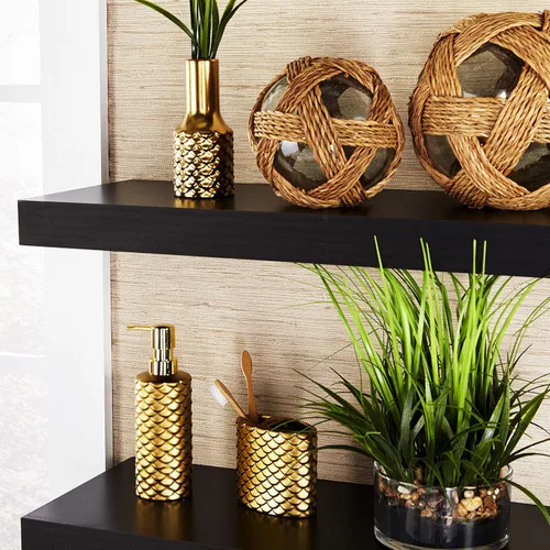 Vista 5 de SKL Home Dispensador de jabón Koi Vern Yip Gold