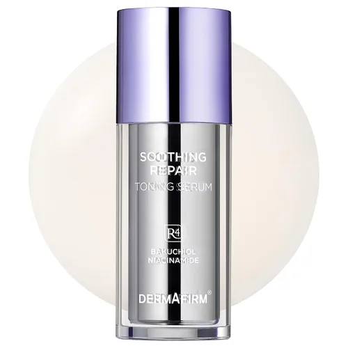 Vista 4 de Reabastecer DERMAFIRM Suero Tonificante Reparador Calmante R4 - Suero Facial Coreano Bakuchiol Retinol Niacinamida y Péptido para Arrugas