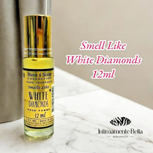 Vista 3 de Perfume Aceite Versión De Diamantes Blancos Para Mujeres - Rollo En Botella De 0.4 fl oz