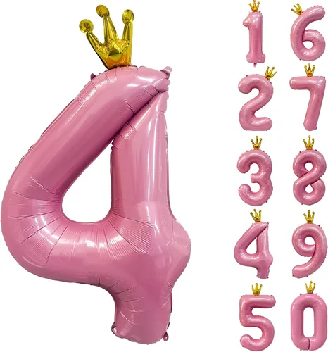 Vista 98 de Globos gigantes de helio de aluminio de 40 pulgadas, color negro, globos digitales grandes del número 0 para decoración de fiesta de cumpleaños