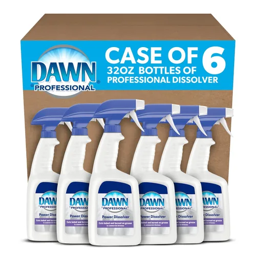 Vista 9 de Dawn Professional Power Disolver Spray, spray desengrasante a granel para ollas, sartenes, platos, estufas, hornos y parrillas en cocinas