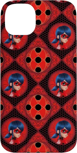 Vista 15 de Miraculous Ladybug and Cat Noir The Movie LB Pattern Case para iPhone 17
