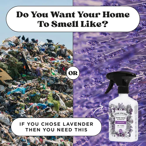 Vista 10 de Home-Pourri Air + Fabric - Ambientador multiusos para olores, 11 onzas líquidas, hasta 570 usos, aroma a salvia lavanda, desodorante de habitación