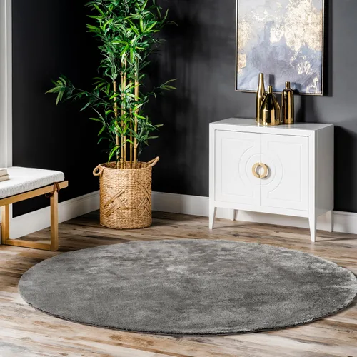 Vista 20 de nuLOOM Alfombra de Área Cuadrada de 6 pies Cozy Plush SuperiorWash, Lavable a Máquina, Antideslizante, Alfombra Shag Suave y Esponjosa para Sala