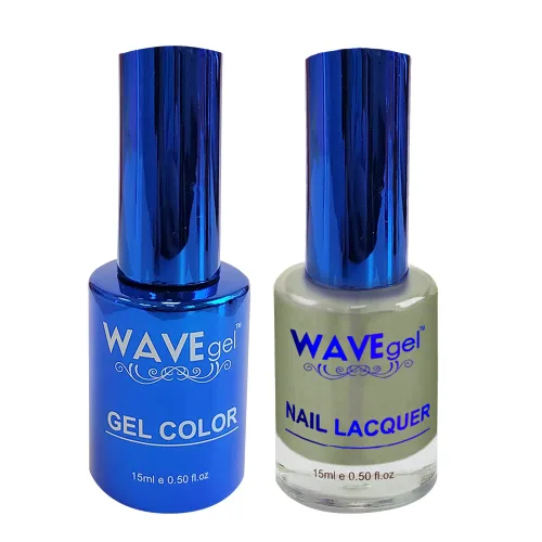 Vista 45 de WAVEGEL - Juego dúo de gel y esmalte de uñas a juego - Colección Royal - #001 ¡Blanco sobre blanco! I 0.5 onzas