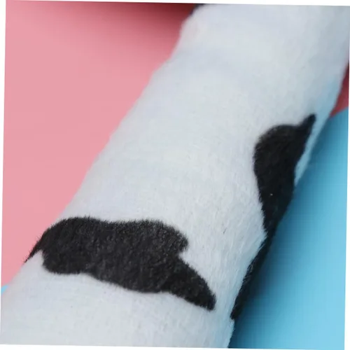 Vista 2 de Ipetboom 3 Ties for Kids Party Supplies for Kids Fun Dairy Cattle Tail Cow Tail Tie Animal Ear Headband Headbands for Kids Cow Costume Headband Tie