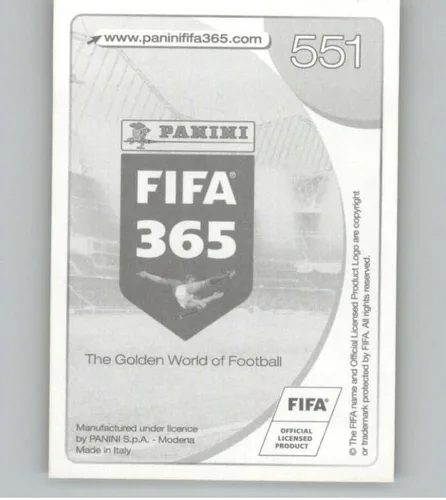Vista 2 de Pegatinas de Panini FIFA 365 2016-17 #551 Leonardo Ponzio River Plate - Adhesivo oficial de álbum de fútbol en estado crudo (NM o mejor)