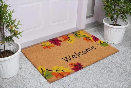 Vista 4 de Calloway Mills 120941729 - Felpudo Autumn Breeze, 17 x 29 pulgadas, multicolor