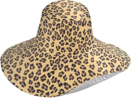 Vista 19 de MNSRUU Wide Brim Hats Skull Sun Hat Packable Sun Visors Floppy Summer Beach Hat for UV Protection