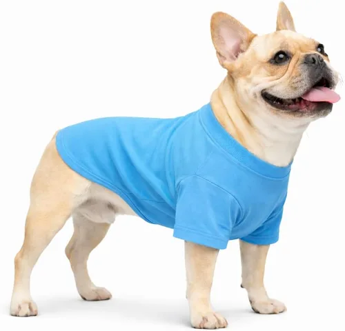 Vista 204 de Lovelonglong 2019 - Ropa para mascotas, Disfraces para Perro, Ropa Camisetas en blanco para Perros Grande Medianos Pequeños 100% Algodón 18