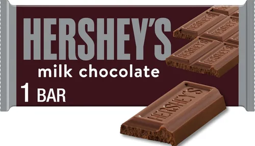 Vista 11 de HERSHEY'S Tamaño de bocadillo de chocolate con leche, barras de caramelo, 0.45 onzas (8 unidades)