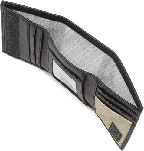 Vista 3 de Skechers Cartera de cuero RFID con bolsillo abatible para hombre