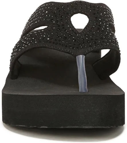 Vista 3 de BZees Sandalias Rio para mujer, Brillante negro