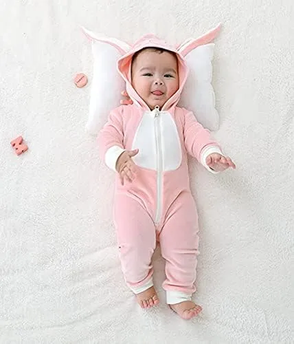 Vista 3 de Mameluco unisex de una pieza de manga larga con capucha para cosplay, otoño e invierno