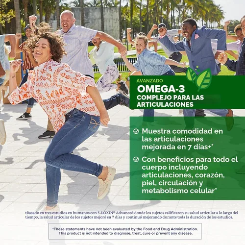 Vista 3 de Osteo Bi-Flex Advanced Omega-3 Complemento de aceite de algas complejo articular, 80 unidades Plant-Based, Improve Joint Function, Strength