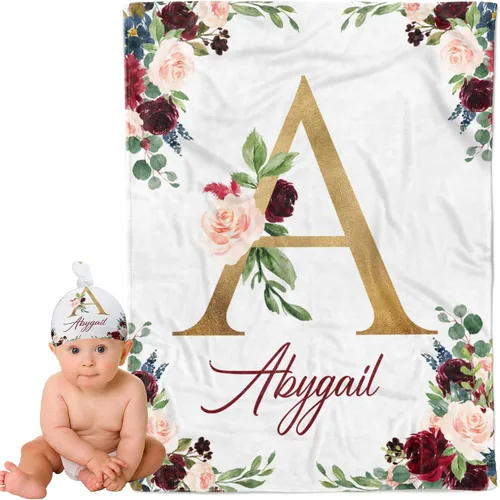 Vista 12 de Mantas de bebé personalizadas para niños y niñas, regalos personalizados para bebés, mantas de bebé personalizadas para niñas y niños, artículos