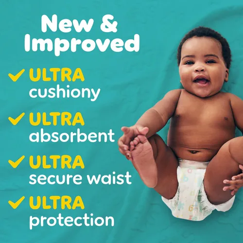 Vista 2 de Pampers Pañales Secos para Bebés Tamaño 6-21 ct