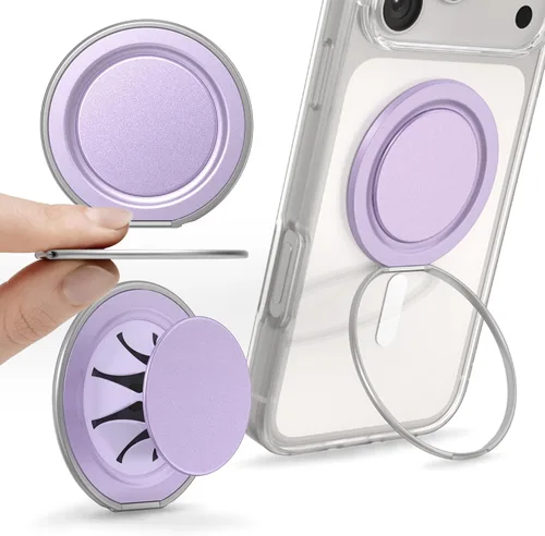 Vista 12 de PopSockets Agarre Low-Pro para MagSafe, perfil delgado, color negro