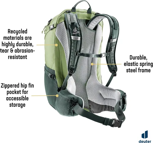 Vista 4 de Deuter Futura 27 Mochila de senderismo Grove-ivy