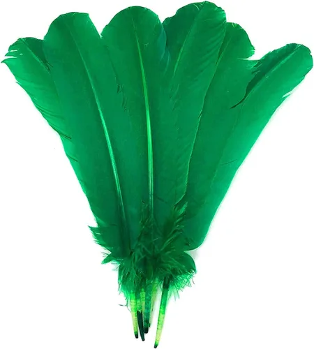 Vista 45 de 1/4 lb - Aqua Blue Pavo Marabou Corto Plumas Sueltas Mullidas Al Por Mayor A Granel