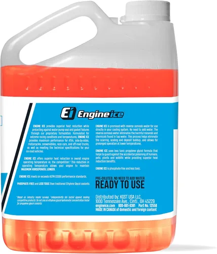 Vista 2 de Engine Ice Refrigerante SXS/ATV de alto rendimiento + anticongelante 0.5 gal