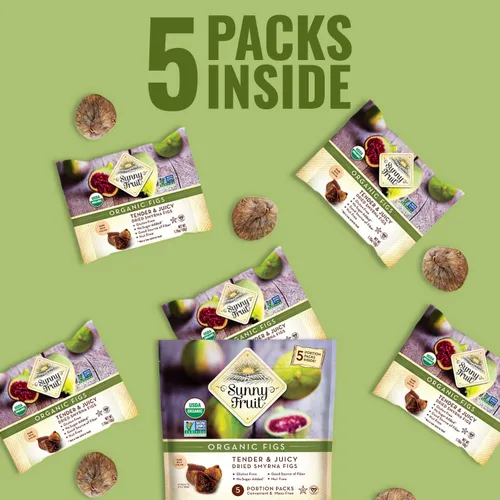 Vista 6 de Sunny Fruit Higos orgánicos, higos orgánicos tiernos y jugosos higos secos de Esmirna