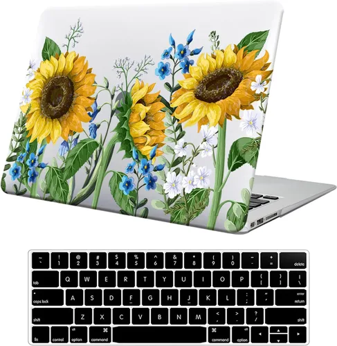 Vista 20 de Compatible con Funda para MacBook Air de 13 Pulgadas con Diseño de Cocodrilo 2021 2020 2019 2018 M1 A2337 A2179 A1932, Texturizada Elegante Lujosa