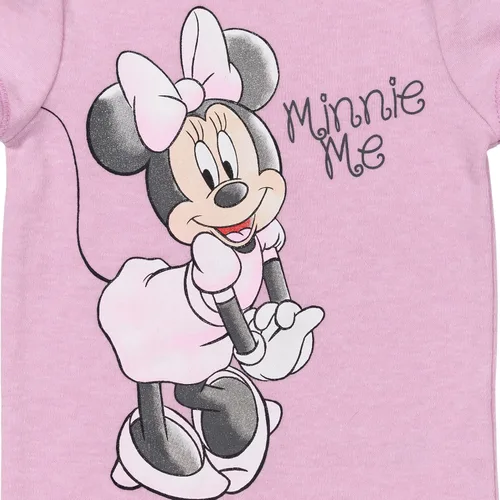 Vista 7 de Disney Minnie Mouse - Conjunto de traje de 4 piezas con pantalones y gorro para bebé recién nacido a bebé