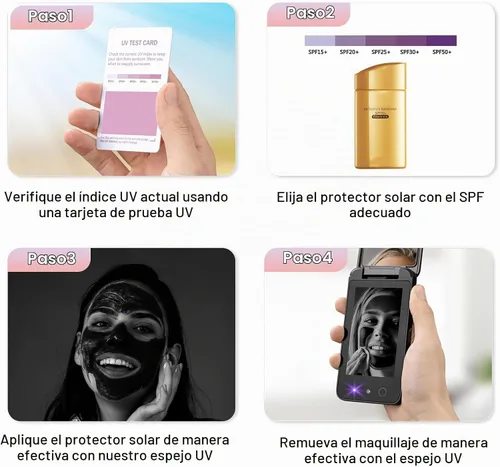 Vista 4 de Vanexiss Cámara UV para prueba de protección solar UV Espejo Cámara de protección solar 4 pulgadas