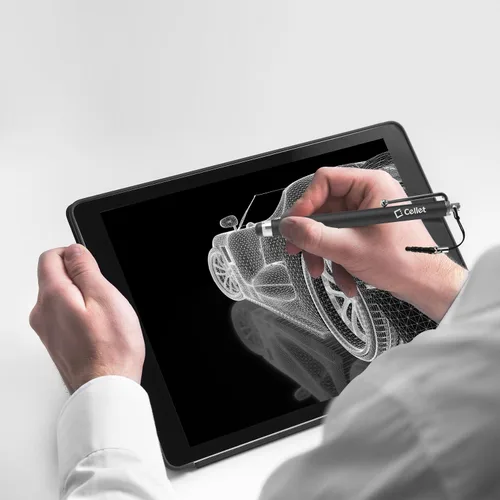 Vista 3 de Cellet Lápiz óptico para iPhone, lápiz capacitivo + bolígrafo de tinta para todas las pantallas táctiles, compatible con Apple iPhone 12 Pro Max
