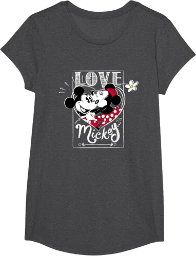 Vista 70 de Disney Mickey & Minnie Mouse Love Mickey - Camiseta para el día de San Valentín