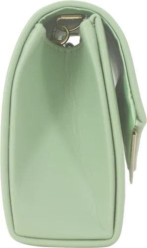 Vista 3 de Bolso de noche para mujer, de cuero vegano, bolso de mano clásico elegante