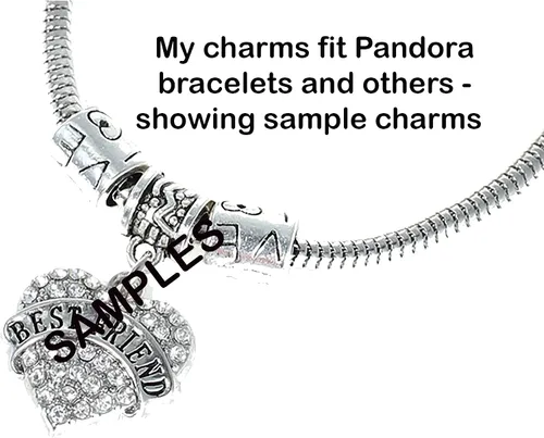 Vista 3 de Mossy Cabin Charms De Plata Para Pulseras De Estilo Europeo o Pandora