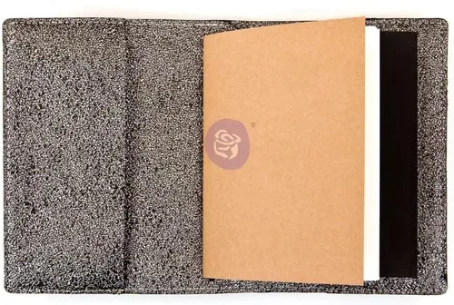 Vista 2 de Prima Traveler's Journal - Pasaporte tamaño 4.2 x 5.3 pulgadas, Géminis