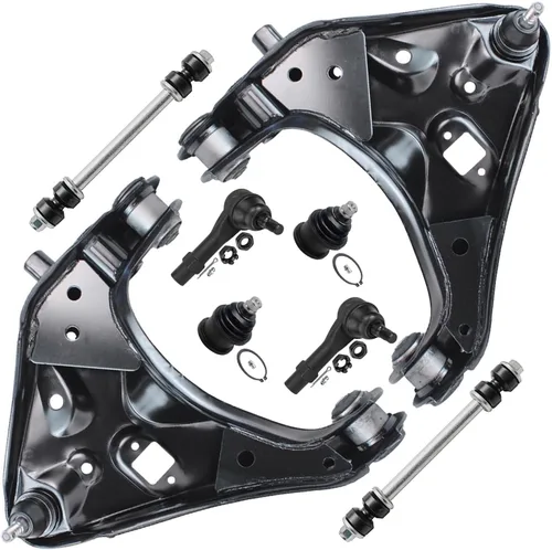 Vista 394 de Detroit Axle - Kit de brazos de control de extremo de 8 piezas para Toyota 2001-2003 Highlander 2002-2003 Camry Lexus ES300, 2 conjuntos de brazos