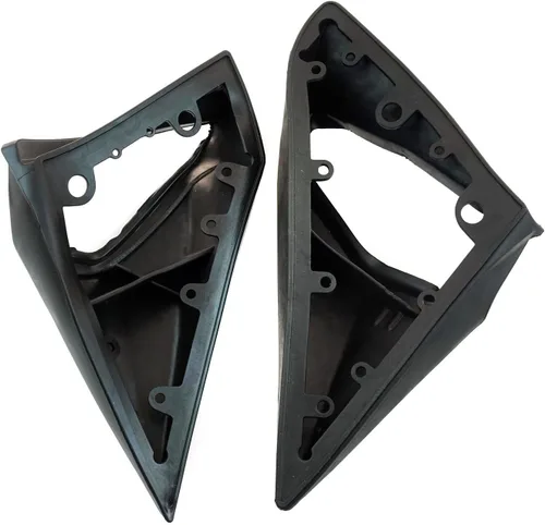 Vista 7 de BSP846 Sellos de goma del espejo retrovisor exterior L+R Almohadillas LHD A1248107716 LHD compatibles con Mercedes Benz W201 W124 A124 C124 S124 S124