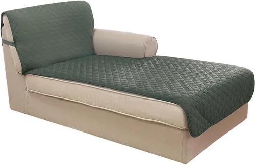 Vista 80 de U-NICE HOME Funda para sillón reclinable, reversible, con correas elásticas, resistente al agua, protege de perros y mascotas, sillón pequeño