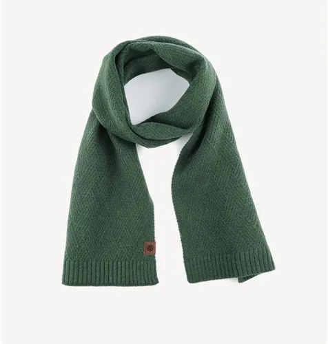 Vista 20 de Bufanda de punto de lana, gorro de esquí, guantes táctiles para invierno, para mujer y hombre