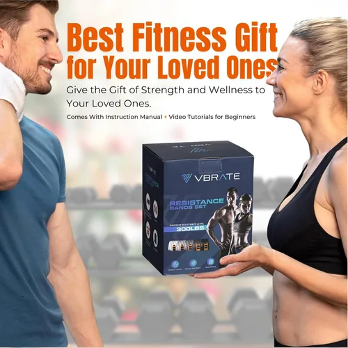 Vista 7 de Juego de bandas de resistencia – Bandas de ejercicio pesadas con asas, anclaje de puerta, correas de tobillo – Bandas de fitness para entrenar