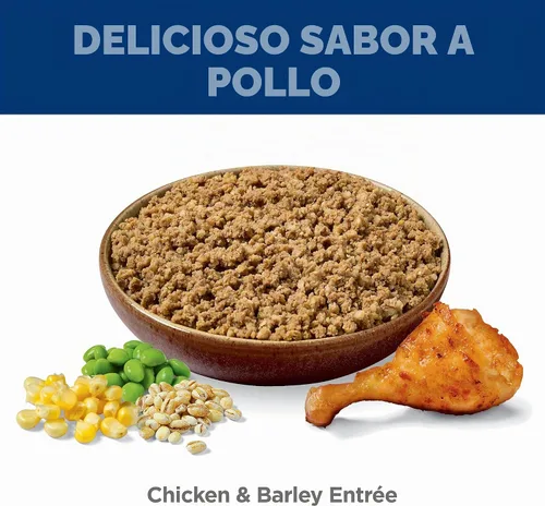 Vista 5 de Hill's Science Diet Comida húmeda para perros, receta de cachorro, pollo y cebada, latas de 13 onzas, paquete de 12