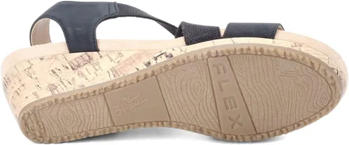 Vista 7 de LifeStride Sandalias de cuña Mexico para mujer
