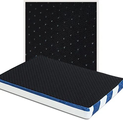 Vista 5 de Greenjin Cojín Desmontable para Taburete de Banco Rectangular de 14"x10" con Espuma de Memoria Asiento con Funda Extraíble Antideslizante con Lazos