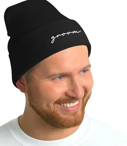 Vista 5 de Mr and Mrs Beanies, Wedding Gifts for Couples, His and Hers Engagement Gift, Honeymoon Travel Essentials