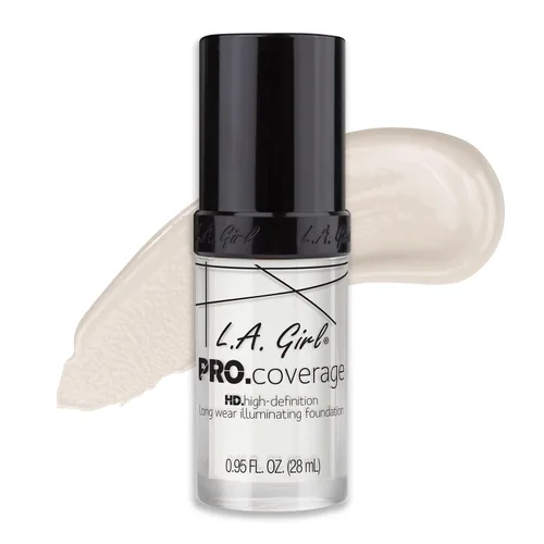 Vista 25 de Base de maquillaje líquida L.A. Girl Pro Coverage, Beige