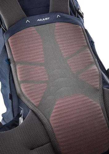 Vista 6 de Lowe Alpine Sirac Mochila de senderismo para varios días, Sirac 65 litros, tinta profunda/tinta