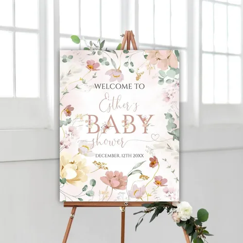 Vista 30 de Letrero de bienvenida con texto en inglés "Oh Boy Safari Animals Baby Show", cartel de bienvenida para baby shower, cartel de bienvenida para baby